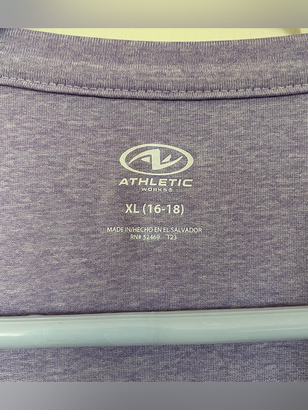 Athletic Works Lilac Long Sleeve size XL - Picture 3 of 13